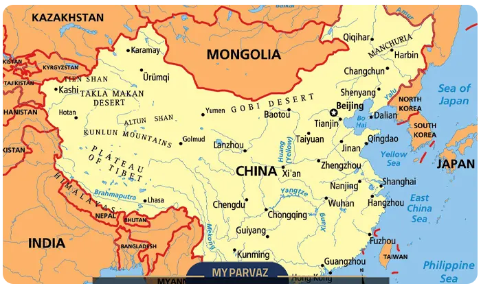 China map